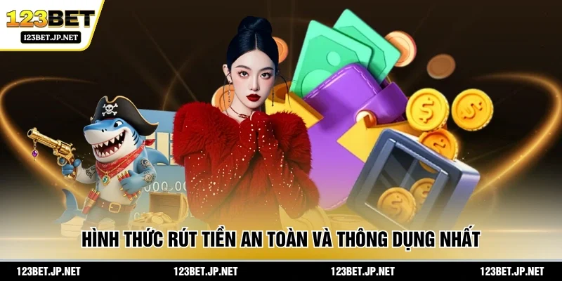 Hình thức rút tiền an toàn và thông dụng nhất
