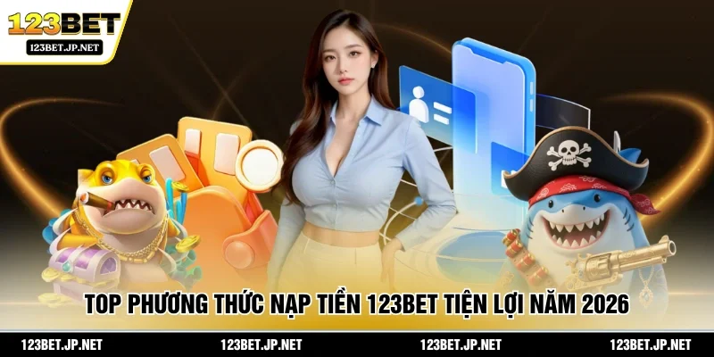 Top phương thức nạp tiền 123BET tiện lợi năm 2026